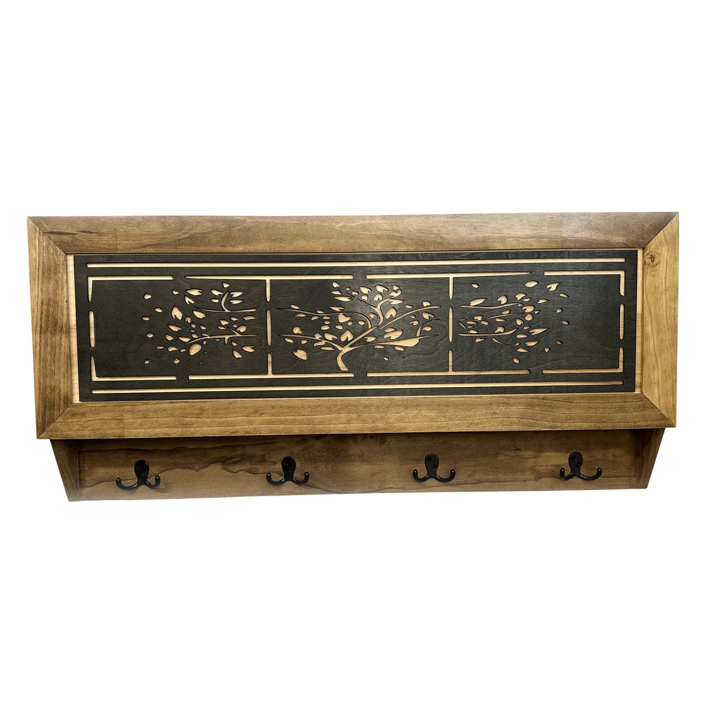 Coat Rack Hidden Gun Storage - Woodland Tree