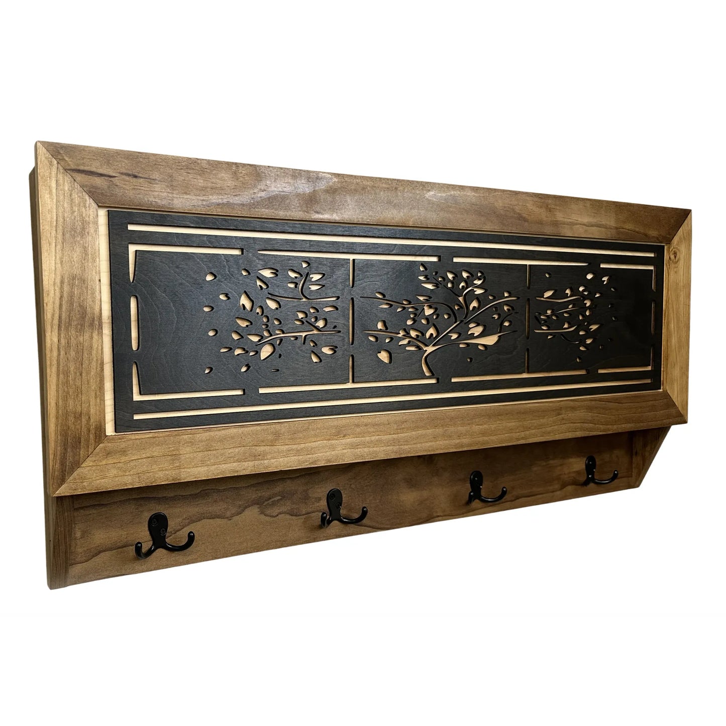 Coat Rack Hidden Gun Storage - Woodland Tree