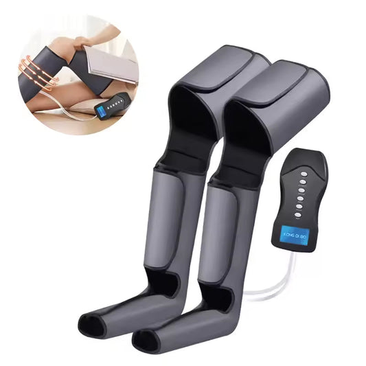 Foot compressed air pressure household electric leg massager air wave leg massager