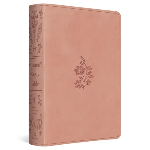 ESV Women's Study Bible (Trutone, Blush Rose, Floral Bloom Design)