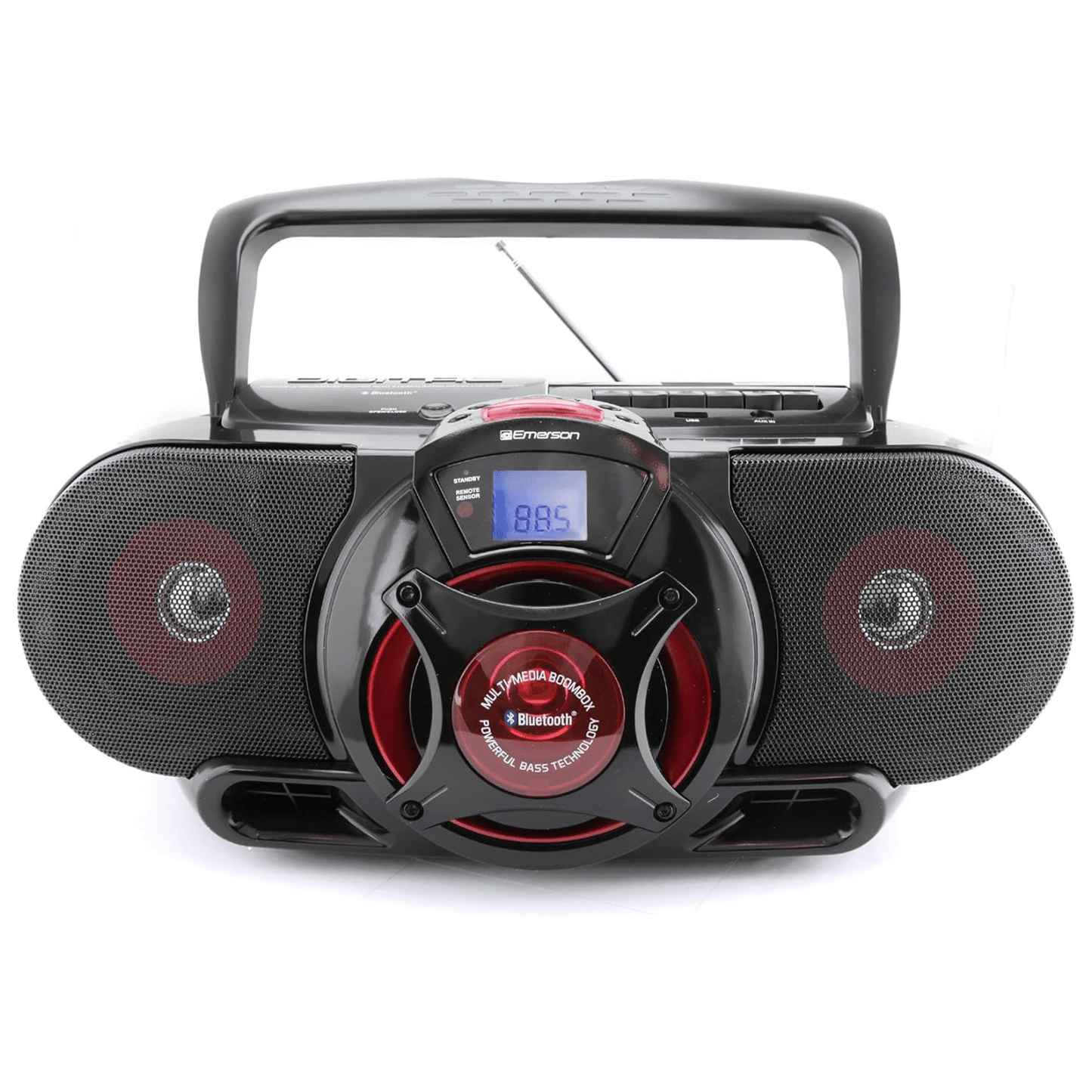 Emerson Portable Stereo Bluetooth Boombox
