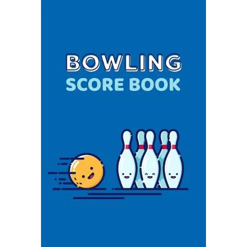Bowling Score Book: 6x9, 110 Pages
