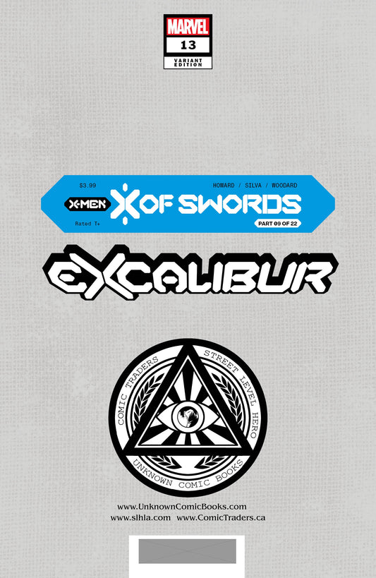 Excalibur #13 Unknown Comics Jay Anacleto Exclusive Virgin Var (10/21/2020)