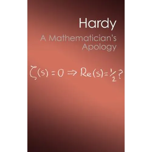 A Mathematician's Apology (Canto Classics)