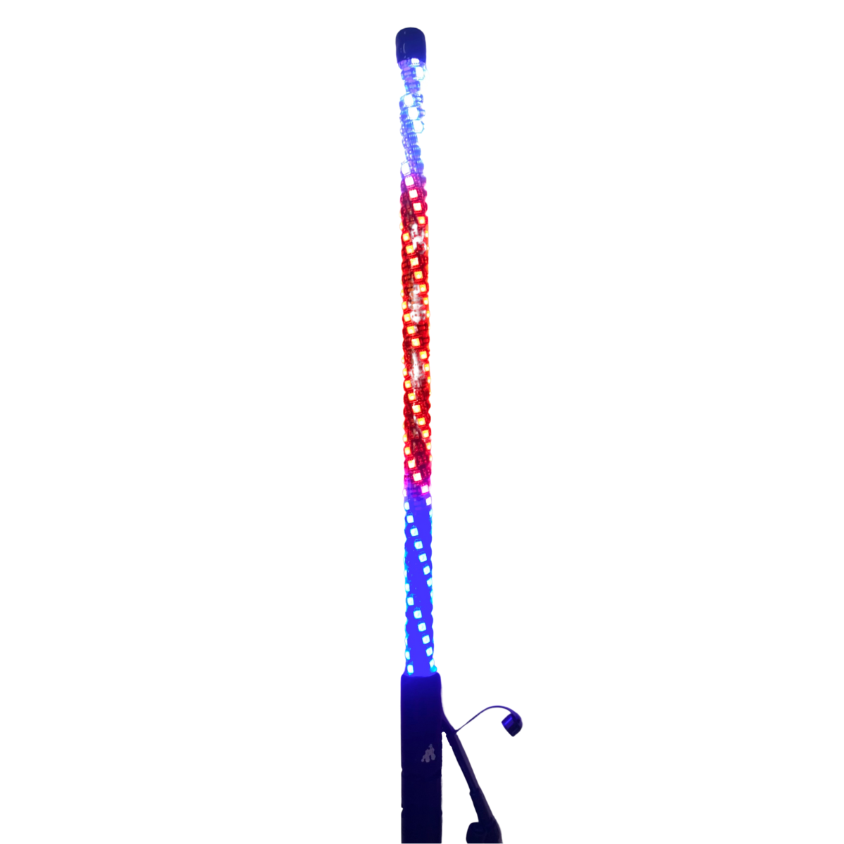 3' LED Whip Elite HD II Single Whip Pressure Release Mount
