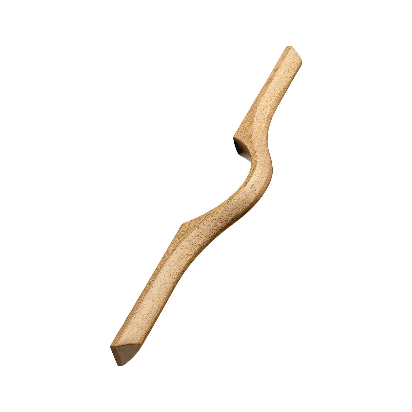 Lacquered Oak Wood "Eros" Drawer Pulls