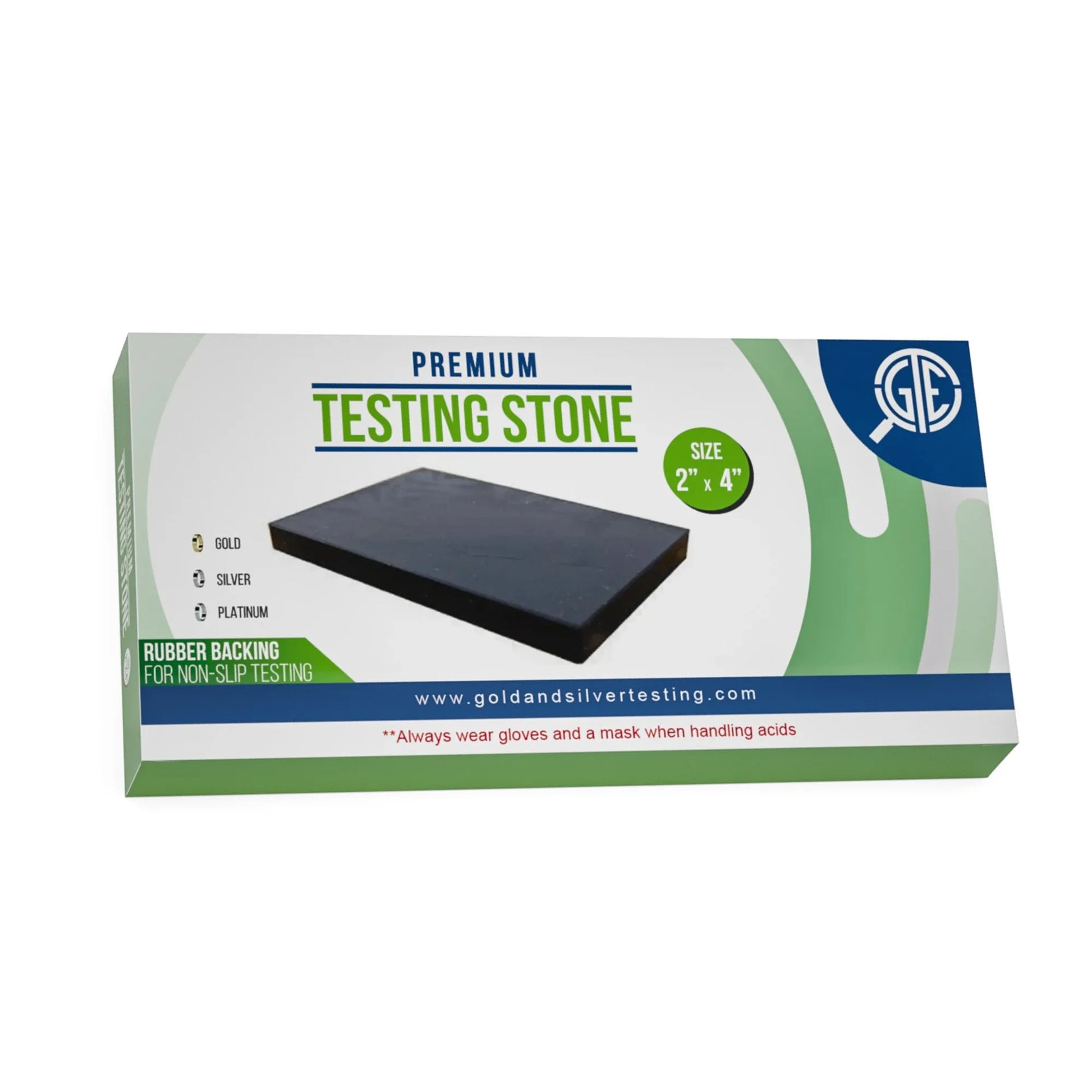 JSP Gold & Silver Jewelry Test Acid Tester Kit 10k 14k .999 .925 Sterling Testing Stone Detect Precious Metals Oro