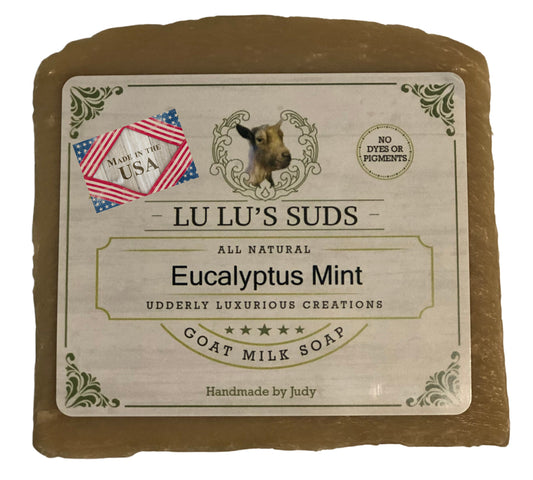 Eucalyptus Mint Goat Milk Soap 5 oz.