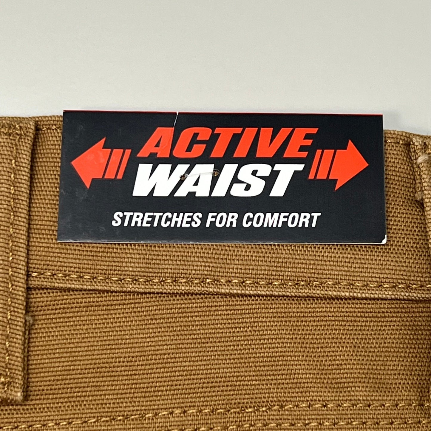 DICKIES Flex Regular Fit Double Knee Pant Men's Sz 42X30 Stonewashed Brown Duck