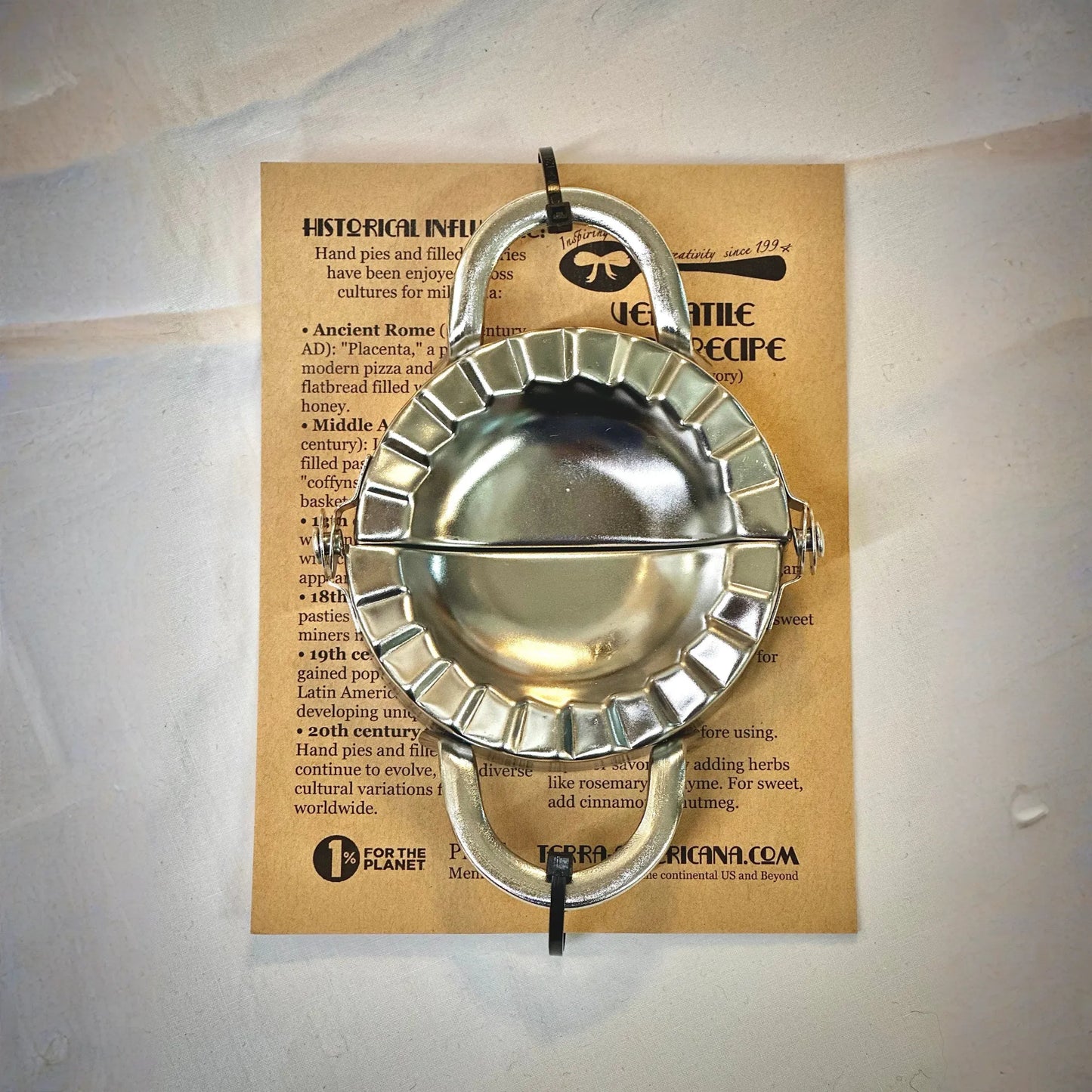 Miniature Stainless Steel Hand Pie Press