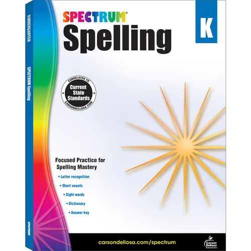 Spectrum Spelling, Grade K: Volume 27