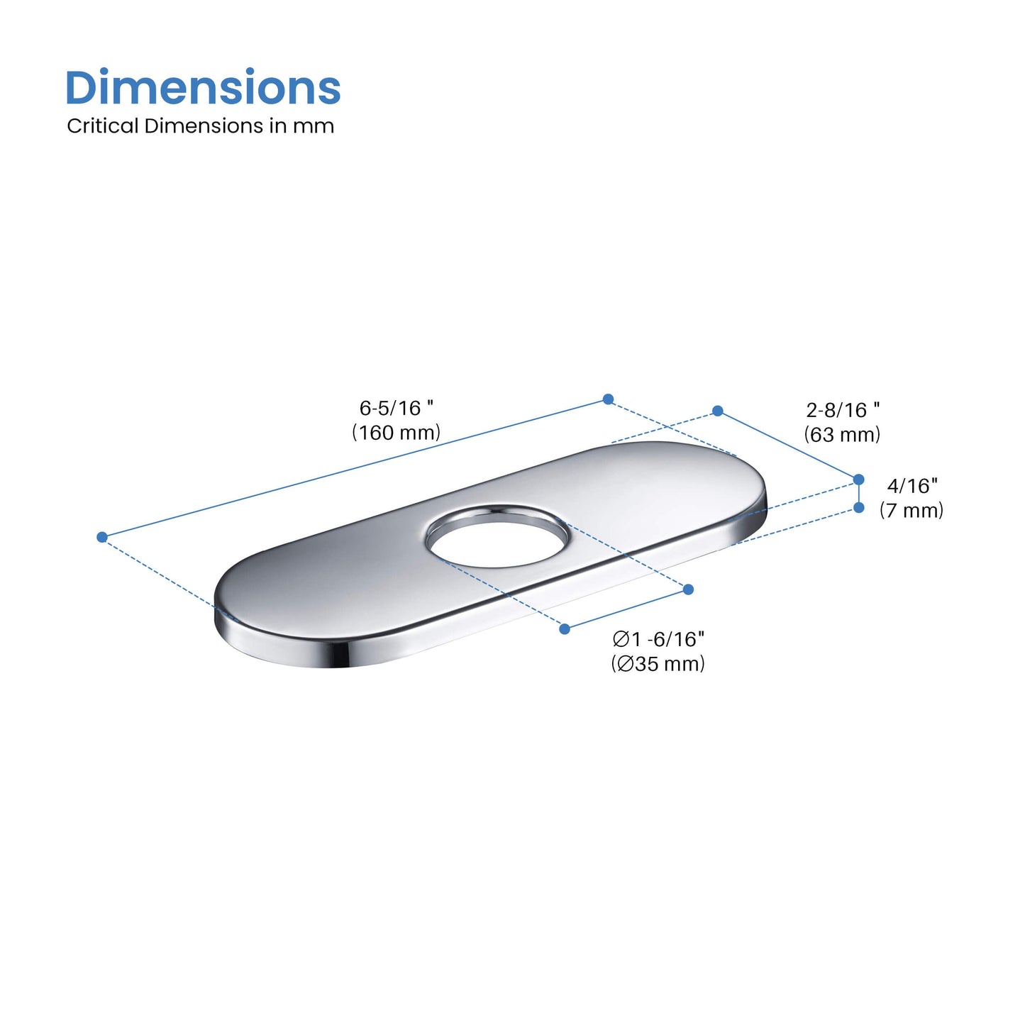 10 Inch Kitchen Faucet Hole Cover