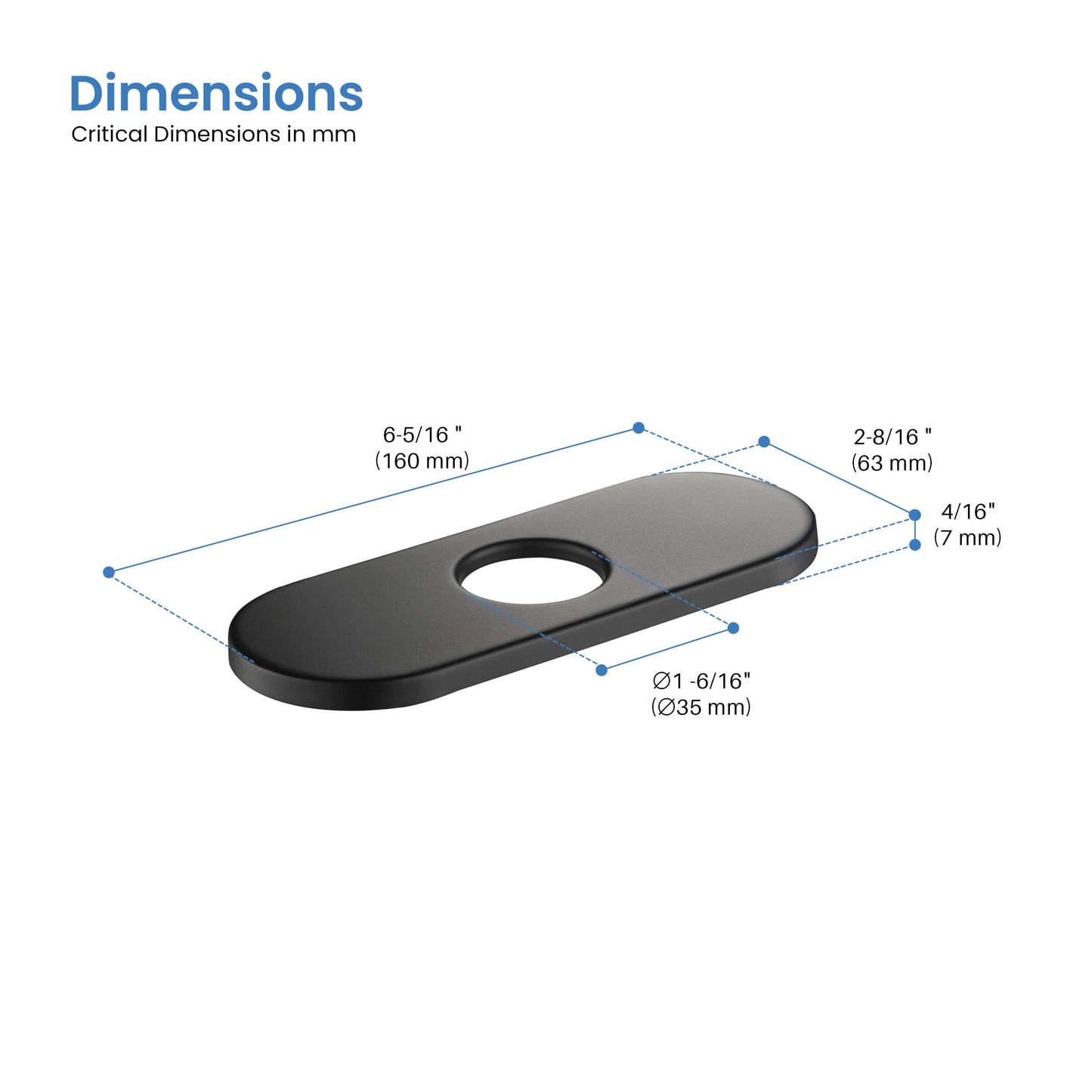 10 Inch Kitchen Faucet Hole Cover