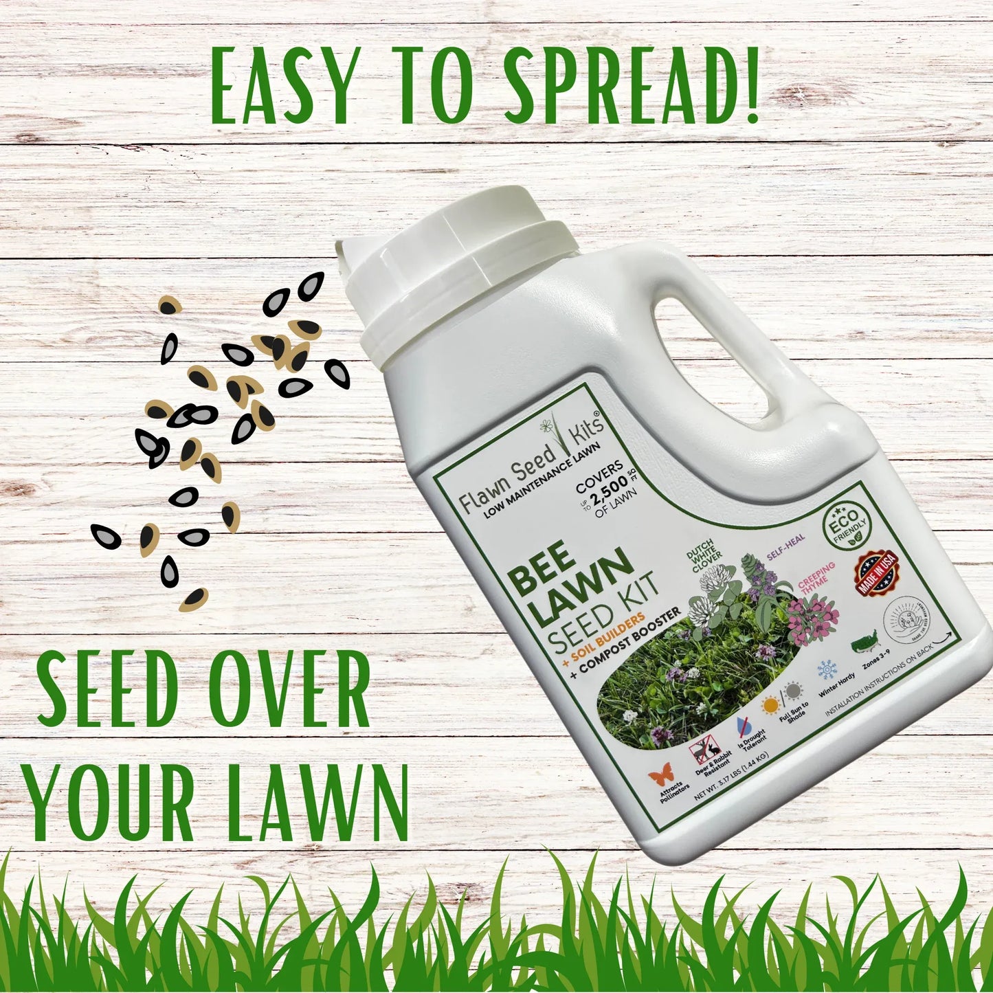 Dutch White Clover Easy Spread Shaker