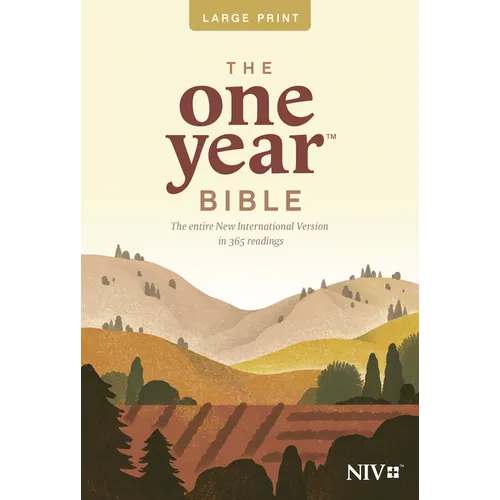 One Year Bible-NIV-Premium Slimline Large Print
