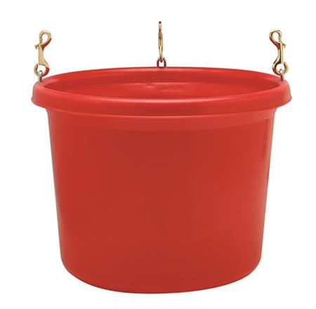 FEEDER/TUB, ROUND RED, 30 QT