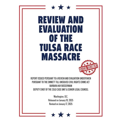 Review and Evaluation of the Tulsa Race Massacre (Warbler Press Annotated Edition)