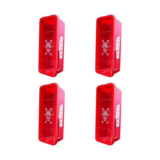 Fire Extinguisher Cabinet 10 lb Red for Easy Access