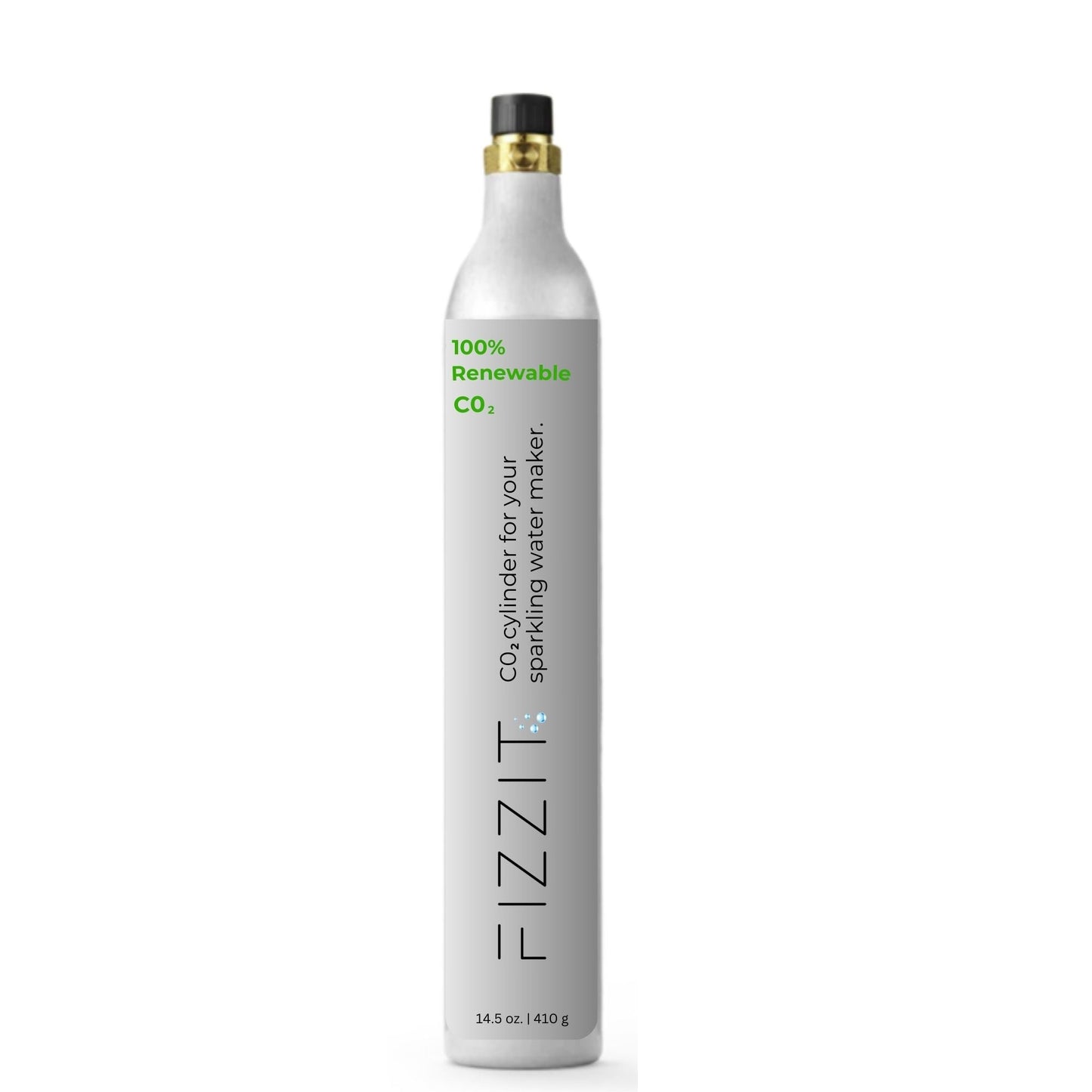 FIZZIT™ C02 Gas Cylinder - 60L | Premium Grade C02 | 100% Renewable CO2
