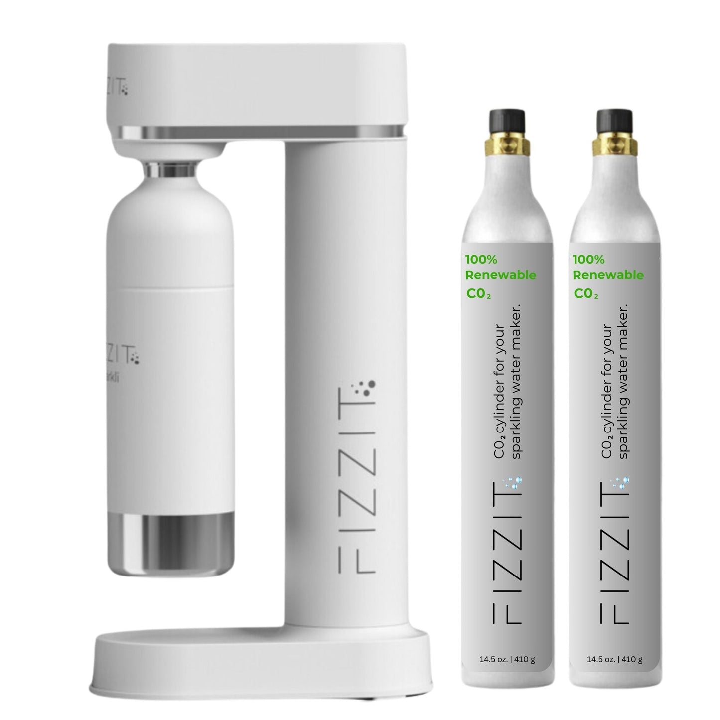 Spärklï Value Pack: Customize Your Hydration with Extra CO2 Gas Cylinders