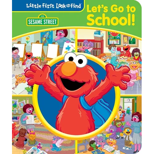 Sesame Street: Let's Go to School! Little First Look and Find