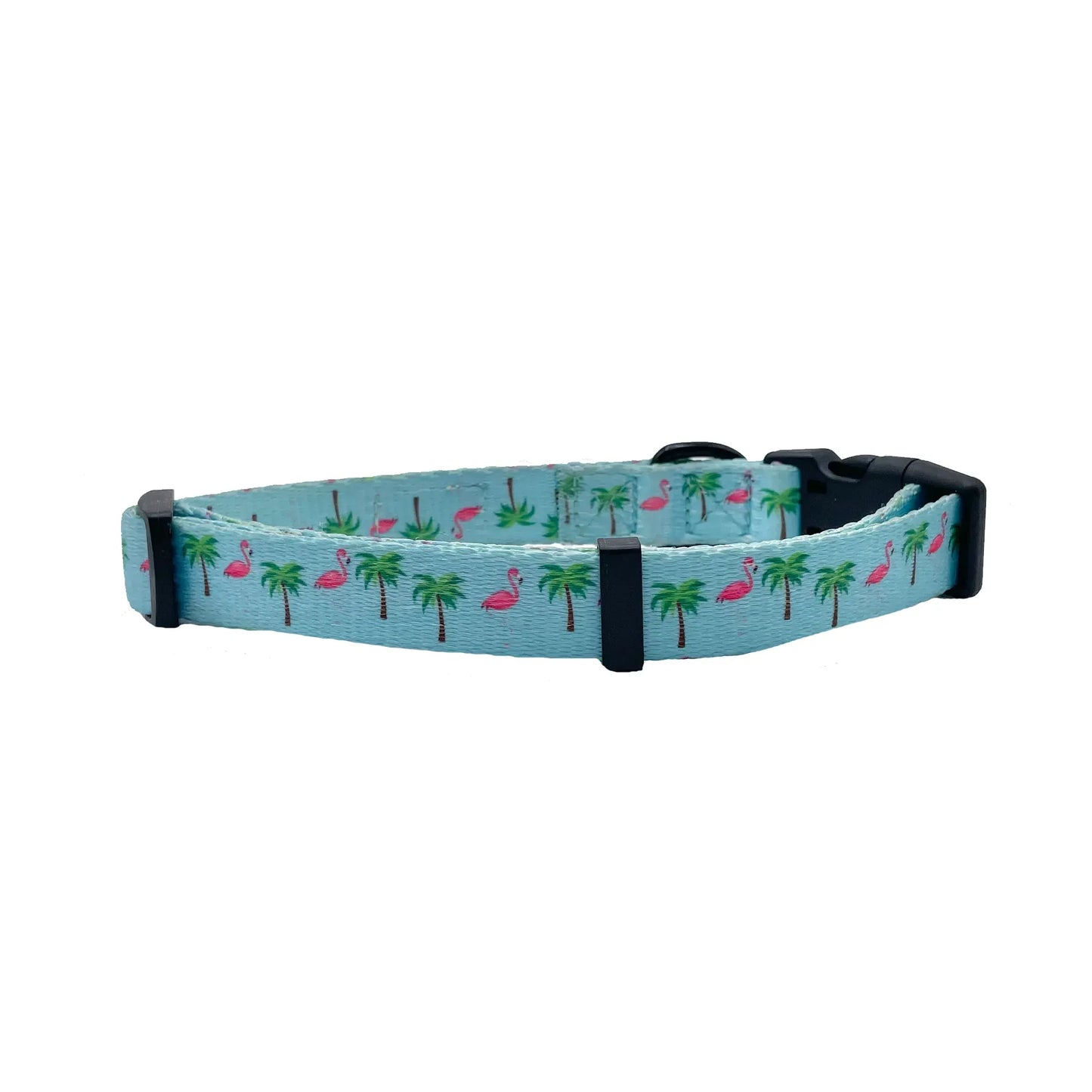 Flamingo Miami Vice Dog Collar