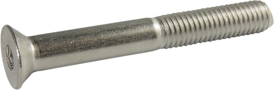 0-80 x 1/4 Flat Socket Cap Screw 18-8 (A2) Stainless Steel