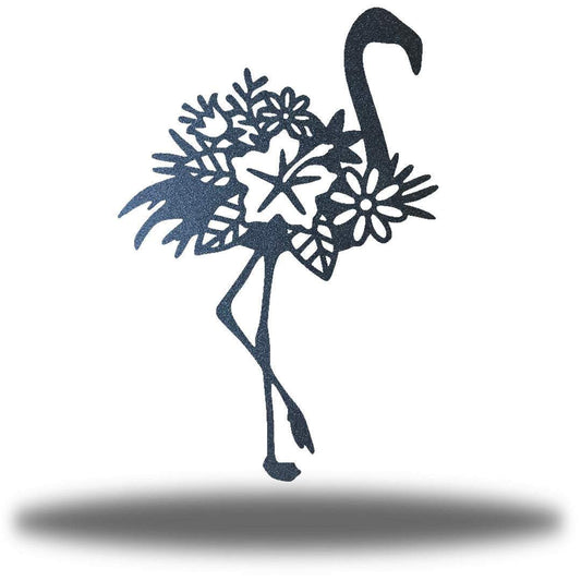 Floral Flamingo