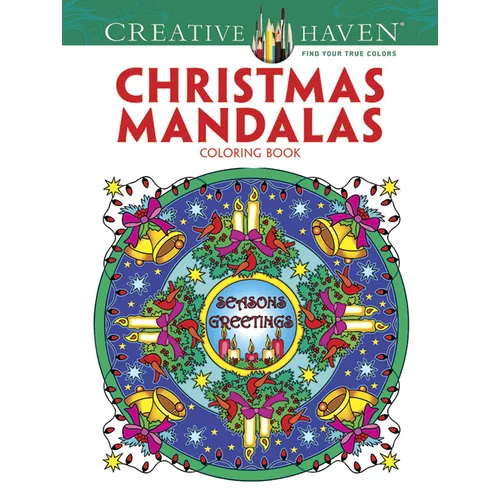 Creative Haven Christmas Mandalas Coloring Book