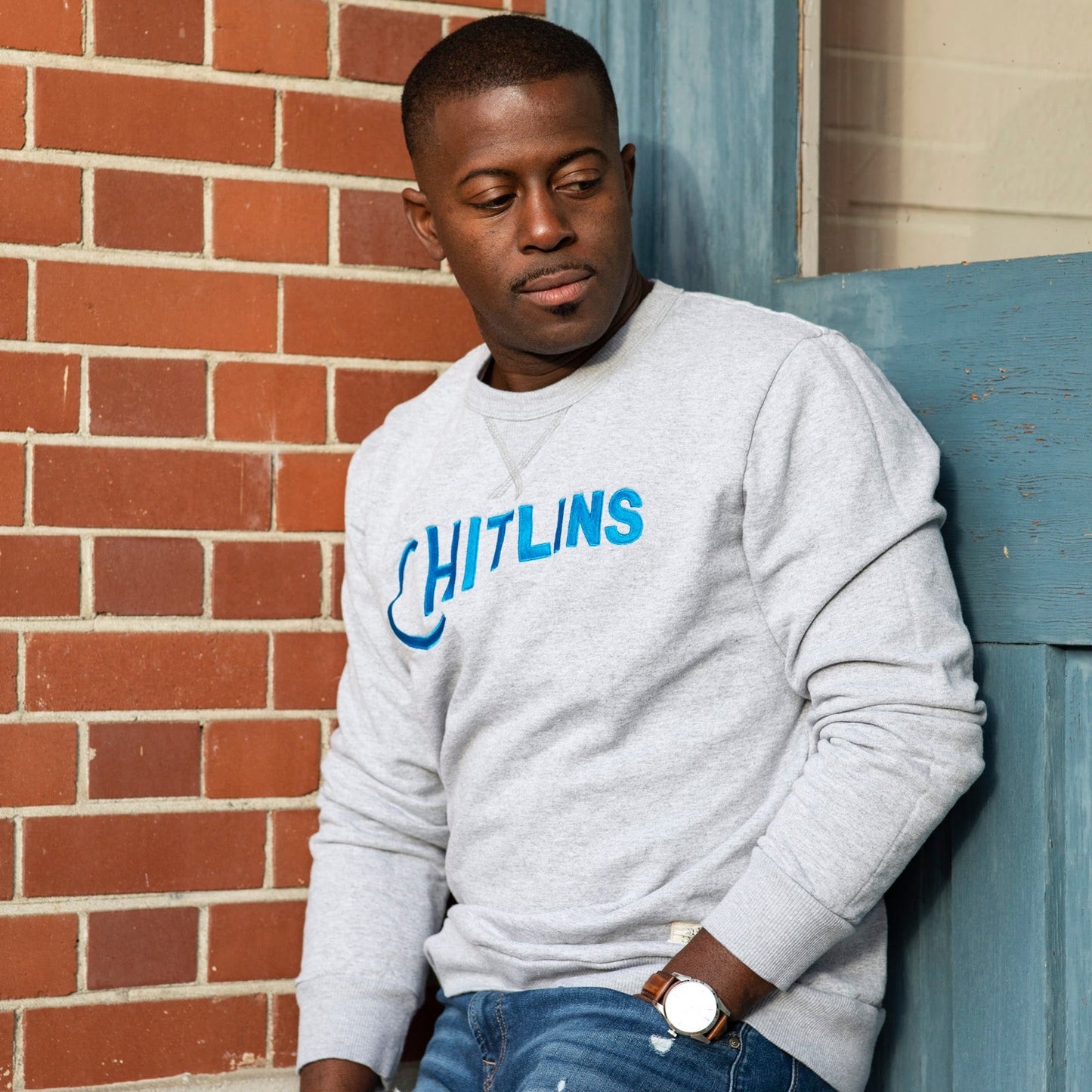 Cotton Club - Chitlins Sweatshirt in Gray