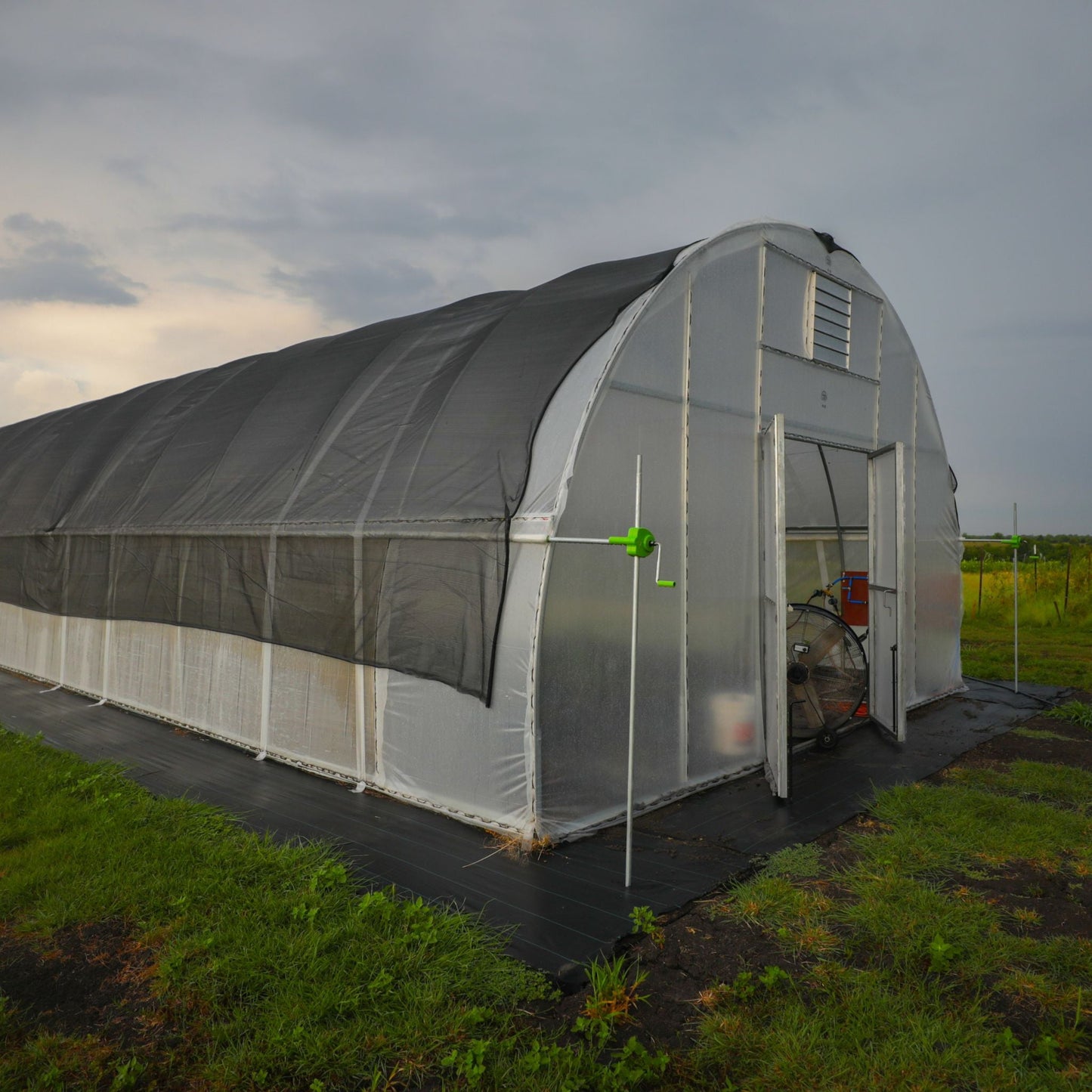 Greenhouse Aluminum Intake Shutter