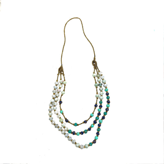 Hadassah Necklace- Turquoise