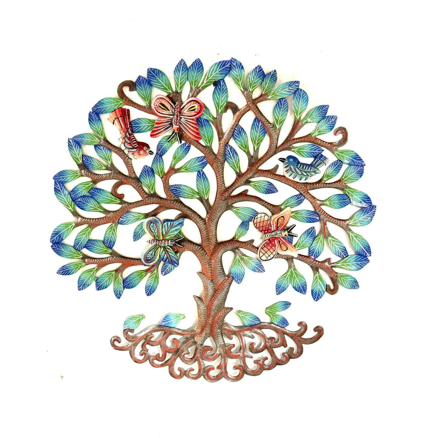 3-D Butterflies and Birds Tree of Life
