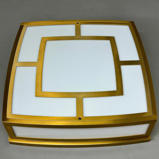 SCOTT LAMP CO. Aluminum Metal Housing Ceiling Lighting Gold/Broze LC103-18-KD-AL