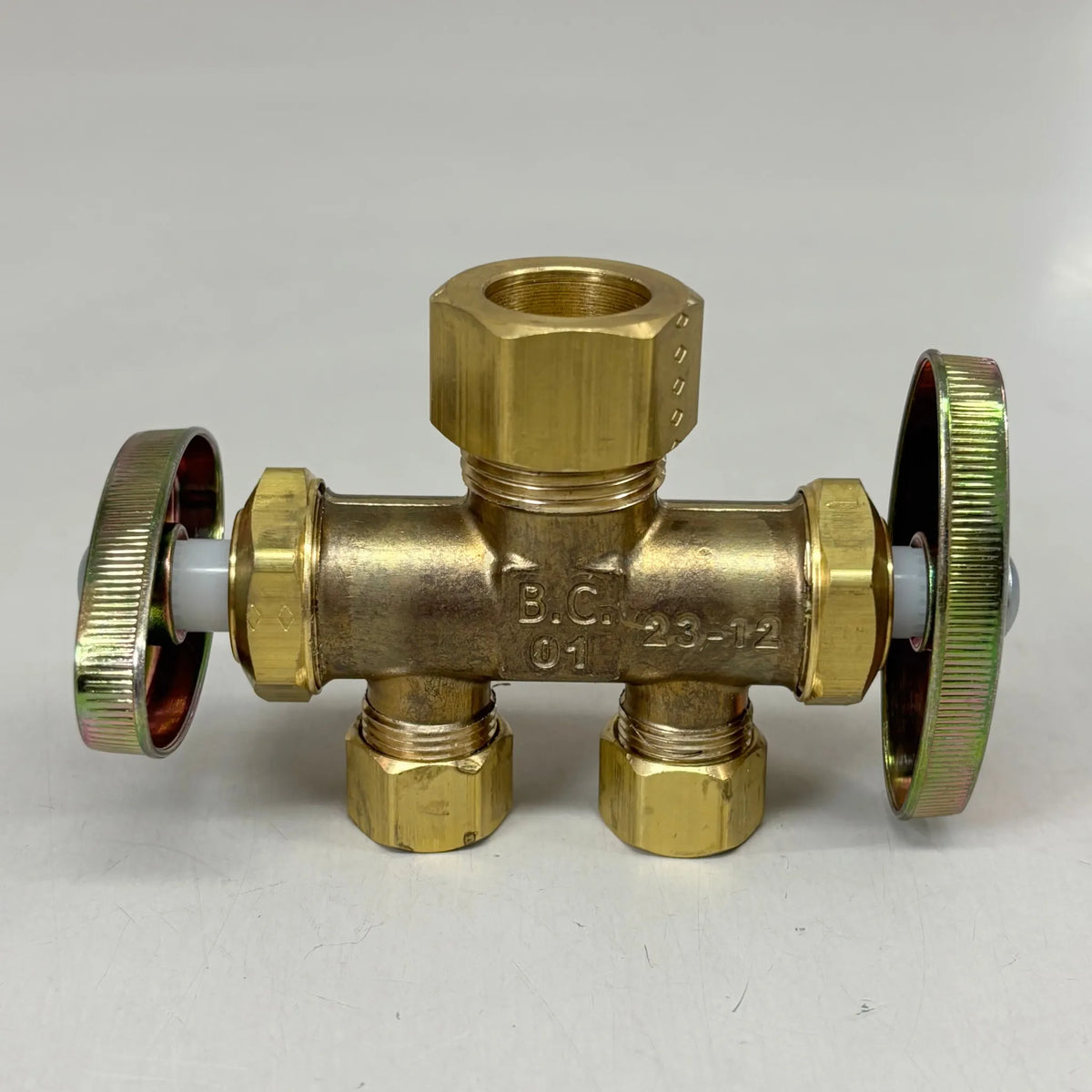 BRASSCRAFT  Dual Shut Off Outlet Stop 1/2" NOm CMP In X 3/8" OD COMP CR1901DVSXR - 🆕 New Arrivals, All Products, Products from PayWut, 🛠️ Tools + Hardware - Little Red General Store