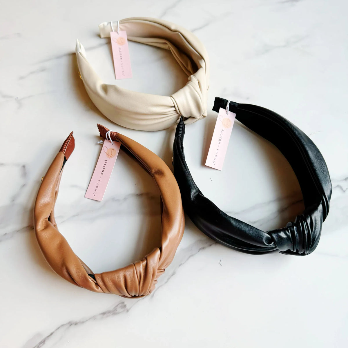 Leather Better Knotted Headband - 🆕 New Arrivals, All Products, Sellers in Georgia, Products from Ellisonyoung, 👗 Apparel + Accessories - Little Red General Store