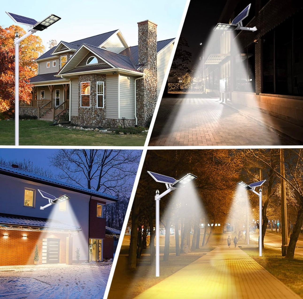 2800 Watt Solar Street Lights, with Remote Control 105000LM LED Dusk to Dawn Solar Light 6500K Super Bright Solar Flood Light