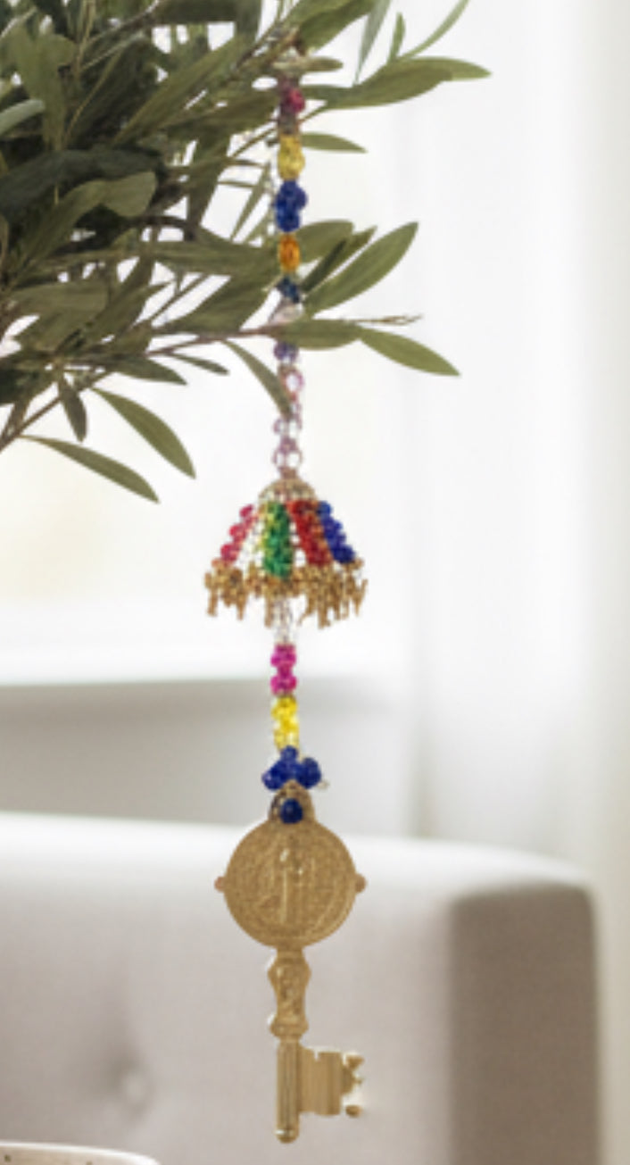 Amulets St. Benedict Law of Attraction Elephant Amuletos Ley de Atracción