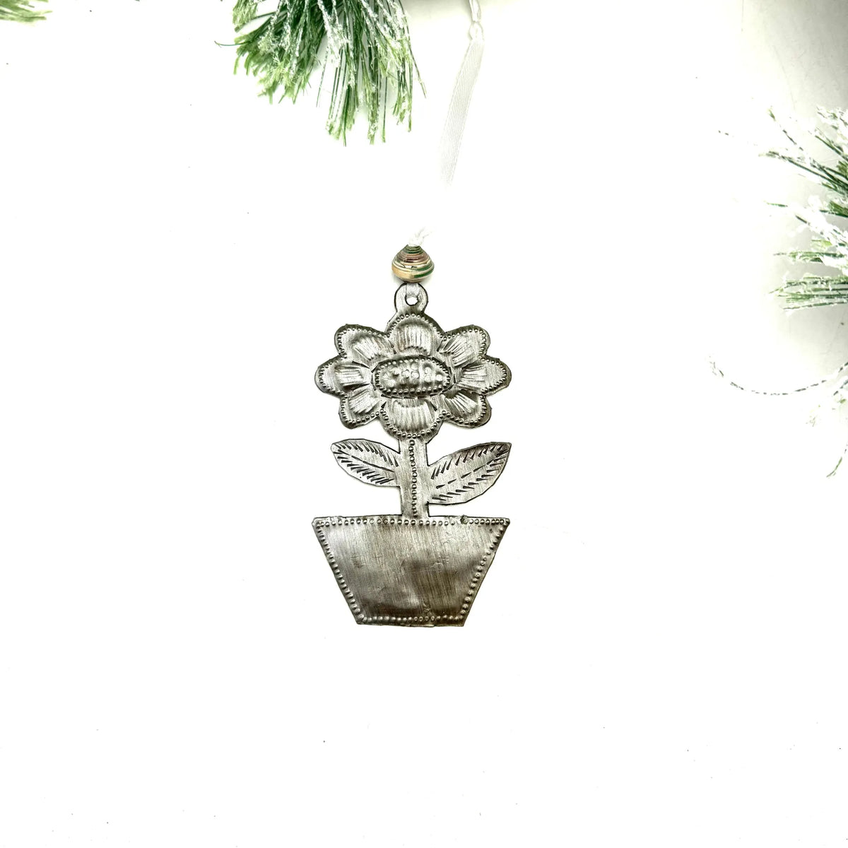 Little Potted Flower Ornament - 🆕 New Arrivals, All Products, Products from Papillon Marketplace Online, 🏡 Home + Garden - Little Red General Store