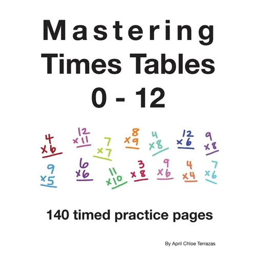 Mastering Times Tables 0 - 12