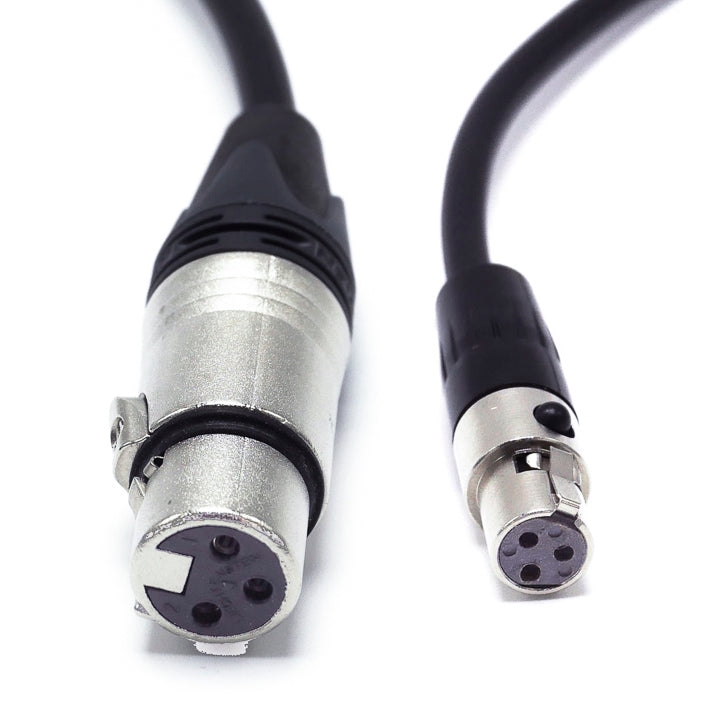 XLRf to TA3f - 18" Cable