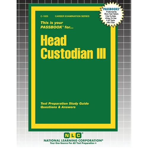 Head Custodian III