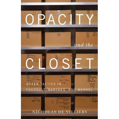 Opacity and the Closet: Queer Tactics in Foucault, Barthes, and Warhol