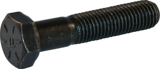 9/16-18 x 3 Grade 8 Hex Cap Screw Plain Domestic USA (25)