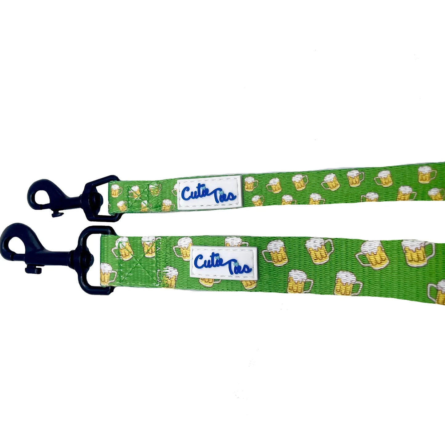 St. Patrick's Day Green Beer Dog Leash