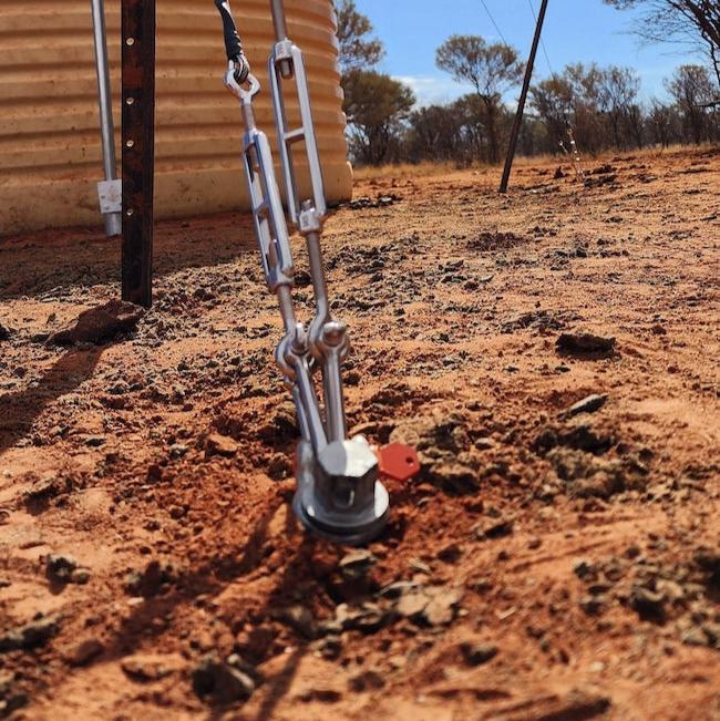 Ground Grabba Commercial Grade 18" Anchors (450mm) - 2 Pack