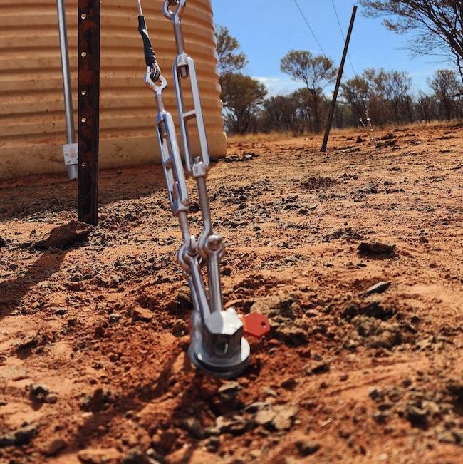 Ground Grabba Commercial Grade 24" Anchors (600mm) - 2 Pack