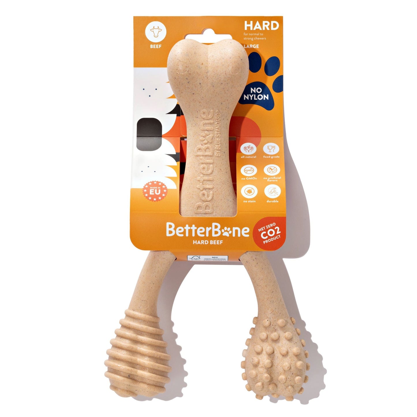 BetterBone HARD CHEW TOY: The natural, eco-friendly, and ultra-durable chew for the toughest chewers!