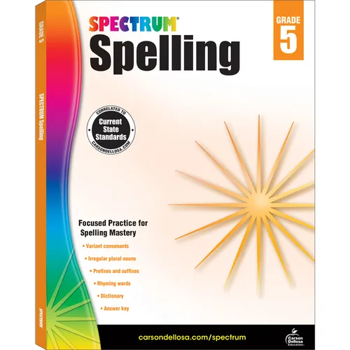 Spectrum Spelling, Grade 5: Volume 32
