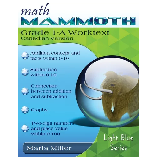 Math Mammoth Grade 1-A Worktext (Canadian Version)